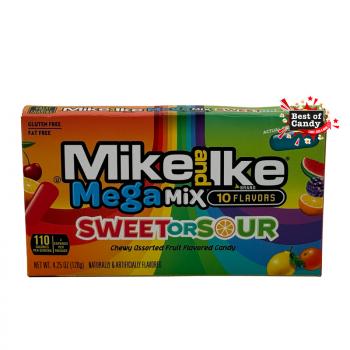 Mike and Ike Mega Mix 10 Flavors Sweet or Sour 120g
